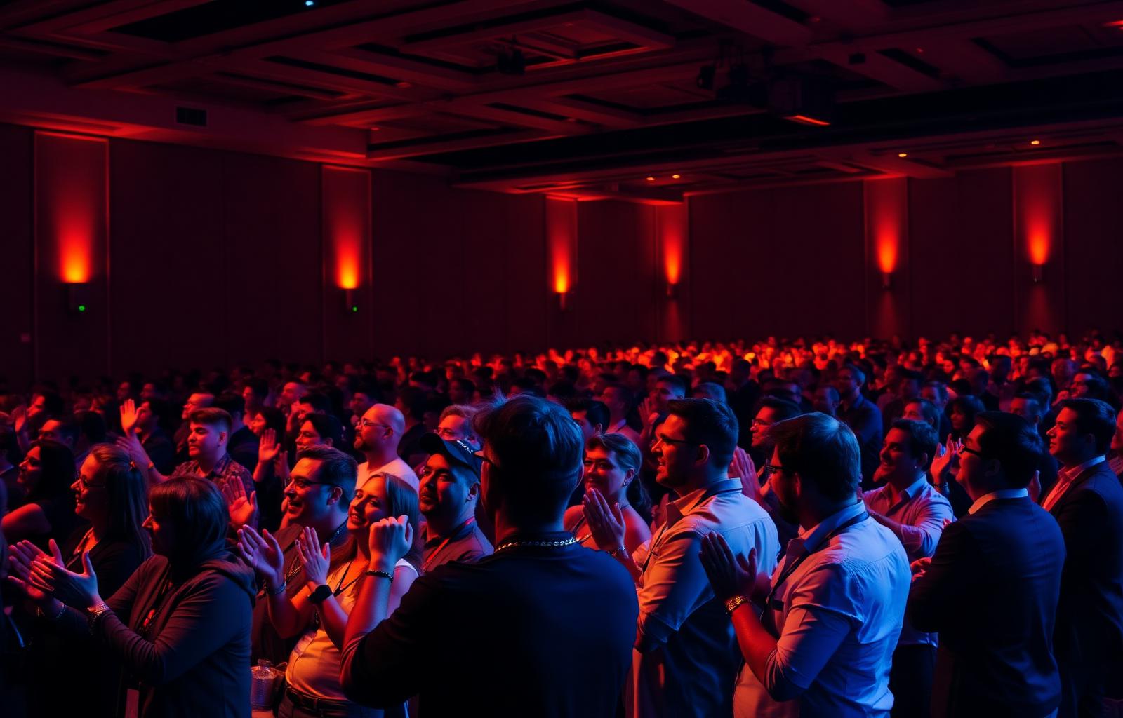 Público no evento O Poder da Mente, em Picos-PI